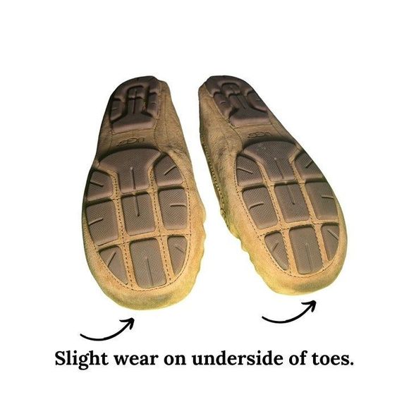 Women's UGG Australia RONI PERF Moccasins, Brown Suede, #1004847 US 7.5 - Picture 6 of 7